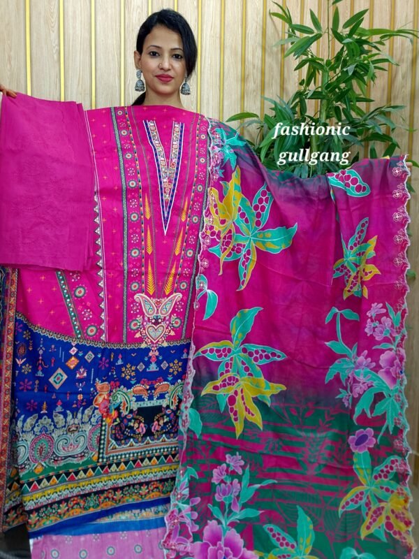 Gulrang cotton three piece - Image 3